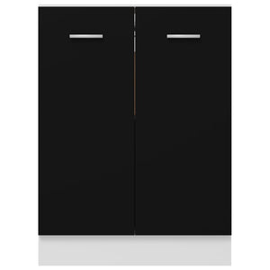 Armadio Inferiore “Lyon” Nero 60x46x81,5 cm 801189