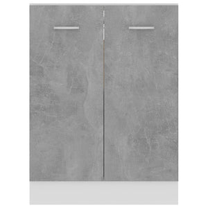 Armadio Inferiore “Lyon” Grigio Cemento 60x46x81,5cm 801192