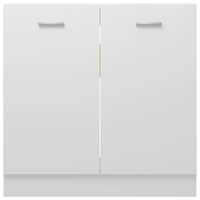 Mobile Sottolavello "Lyon"-Armadietto da bagno Bianco 80x46x81,5 cm