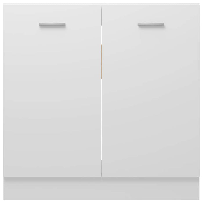 Mobile Sottolavello "Lyon"-Armadietto da bagno Bianco 80x46x81,5 cm