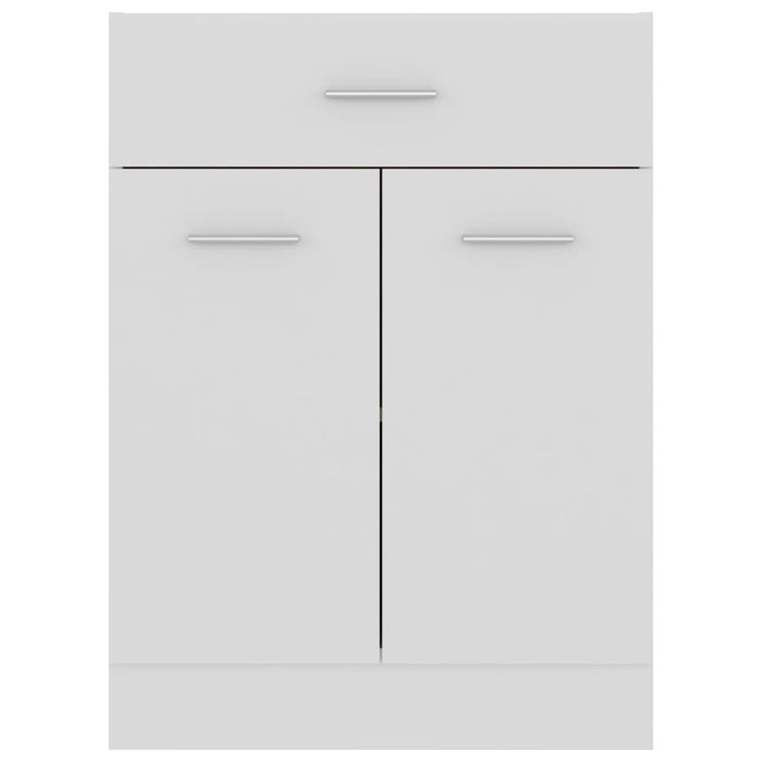 Armadio Inferiore con Cassetto “Lyon” Bianco 60x46x81,5 cm 801228