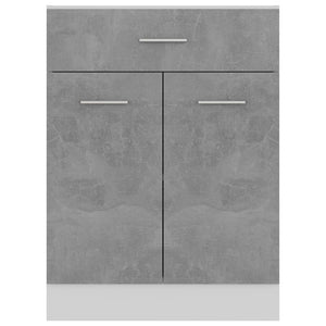 Armadio Inferiore Cassetto Grigio Cemento 60x46x81,5Multistrato 801232