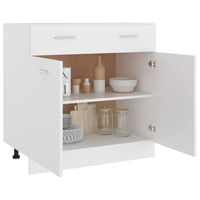 Mobile Inferiore Cassetto “Lyon” Bianco 80x46x81,5cm 801236