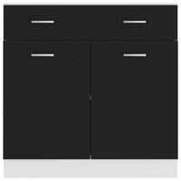 Mobile Inferiore Cassetto “Lyon” Nero 80x46x81,5 cm 801237