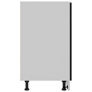 Mobile Inferiore Cassetto “Lyon” Nero 80x46x81,5 cm 801237