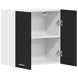 Mobile Pensile “Lyon” Nero 60x31x60 cm in Legno Multistrato 801269