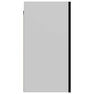 Mobile Pensile “Lyon” Nero 60x31x60 cm in Legno Multistrato 801269