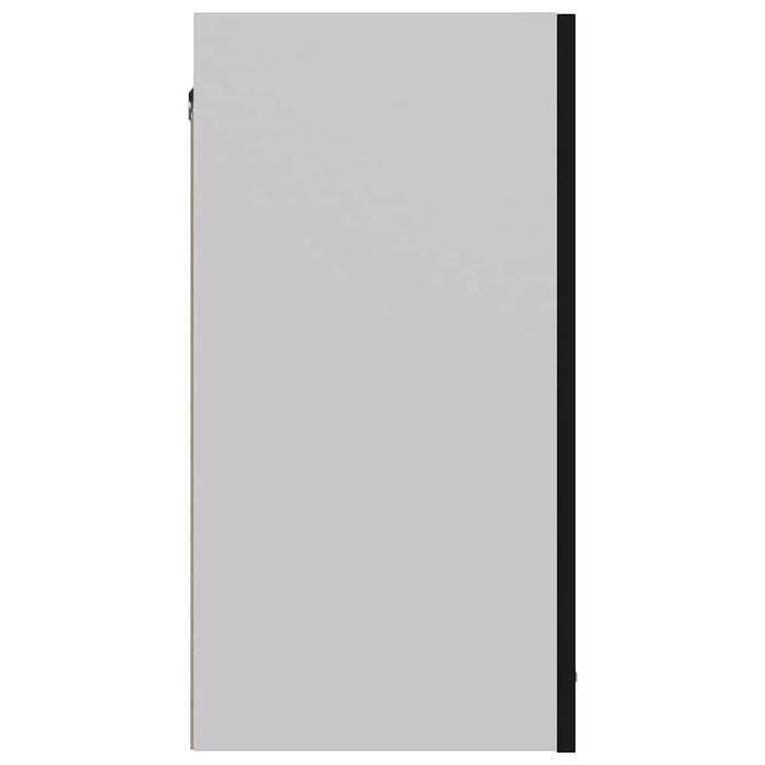 Mobile Pensile “Lyon” Nero 60x31x60 cm in Legno Multistrato 801269