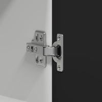 Mobile Pensile “Lyon” Nero 60x31x60 cm in Legno Multistrato 801269