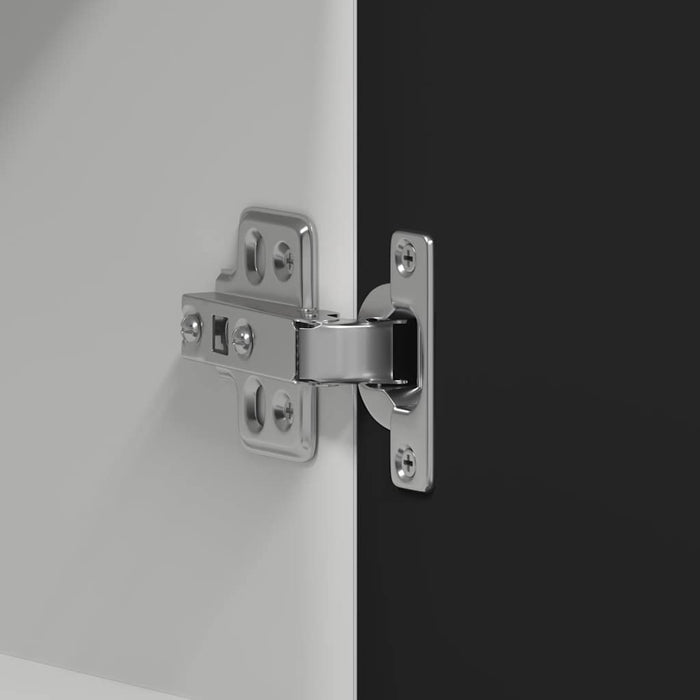 Mobile Pensile “Lyon” Nero 60x31x60 cm in Legno Multistrato 801269