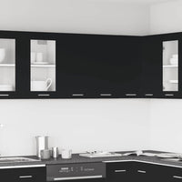 Mobile Pensile “Lyon” Nero 60x31x60 cm in Legno Multistrato 801269