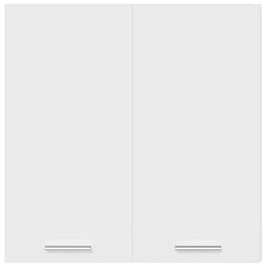 Mobile Pensile “Lyon” Bianco Lucido 60x31x60 cm 801273