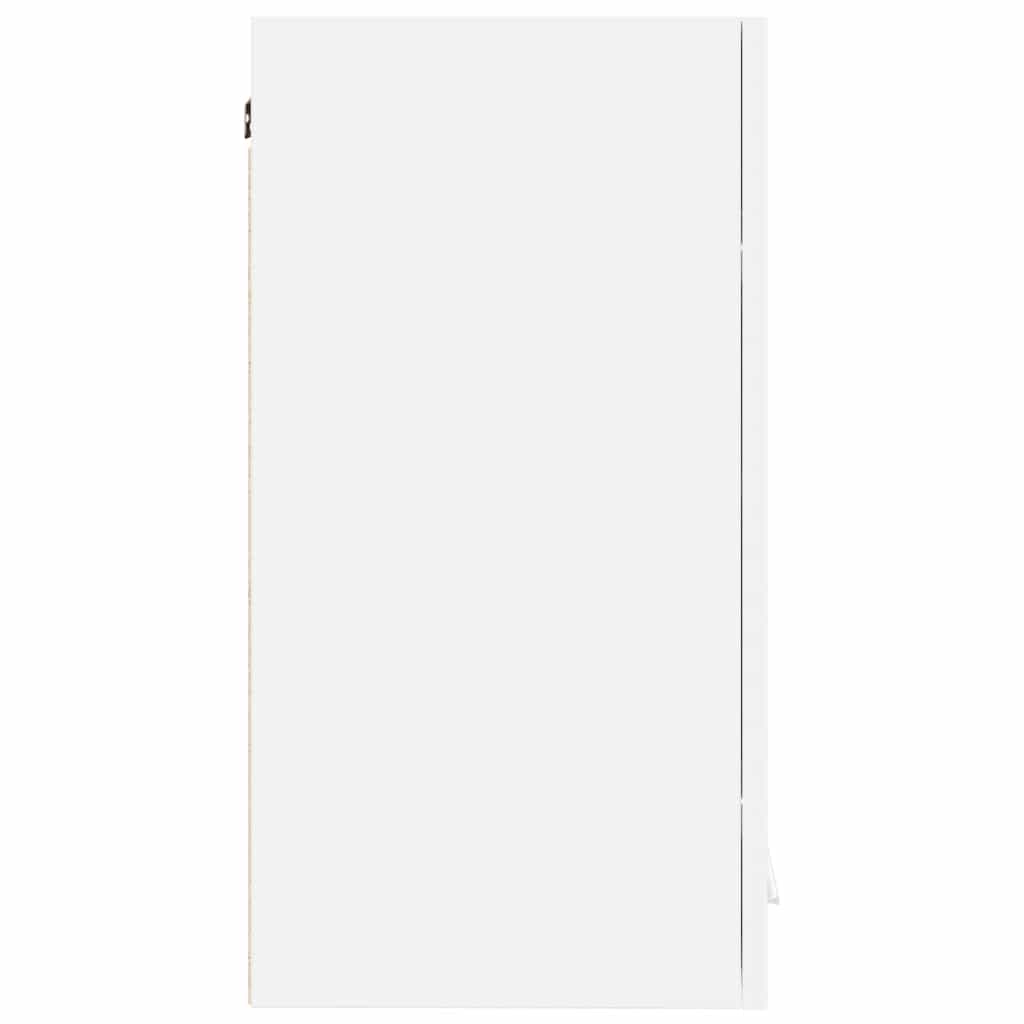 Mobile Pensile “Lyon” Bianco Lucido 60x31x60 cm 801273