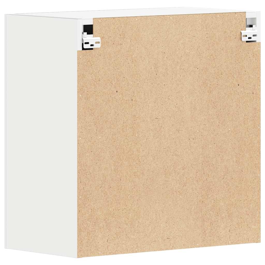 Mobile Pensile “Lyon” Bianco Lucido 60x31x60 cm 801273