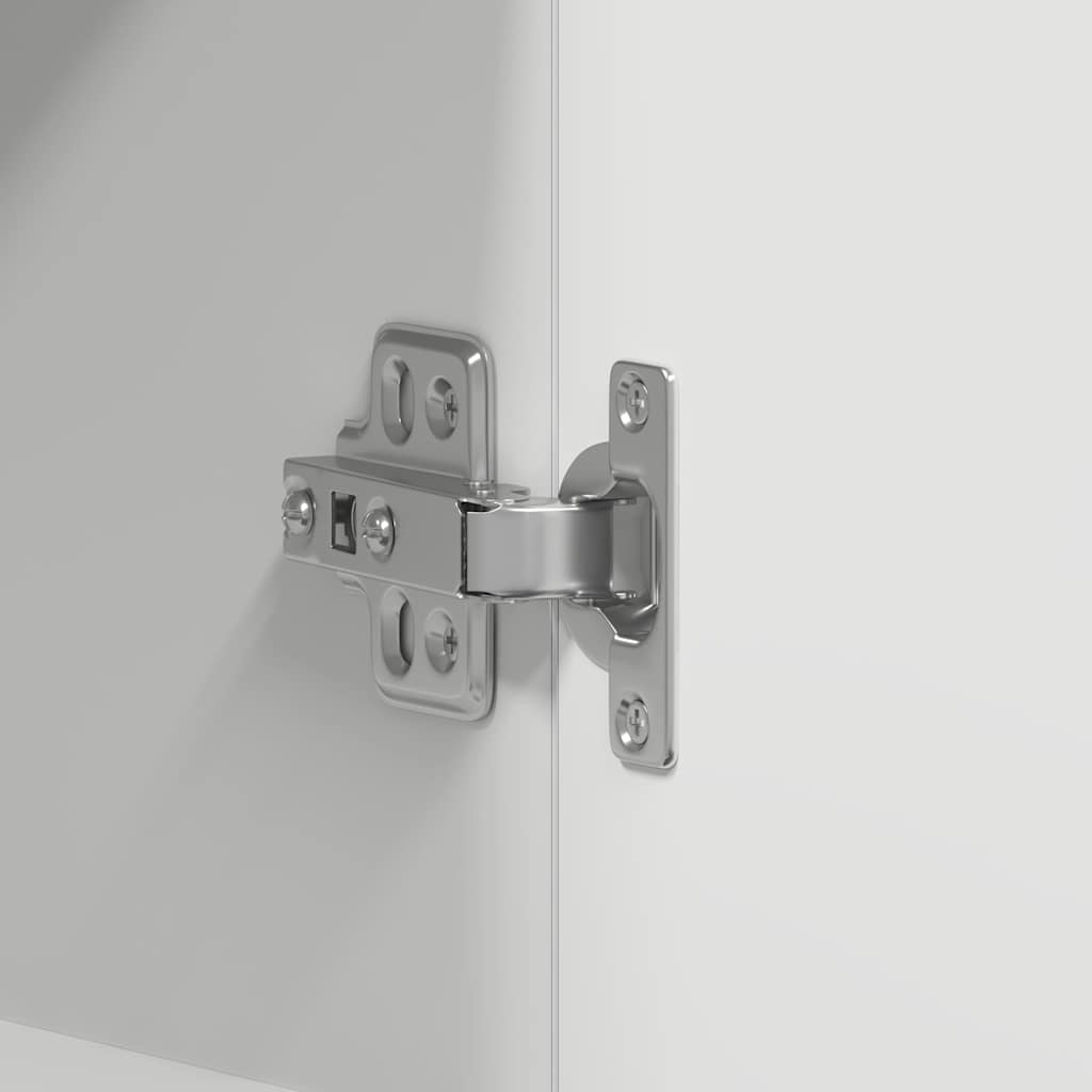 Mobile Pensile “Lyon” Bianco Lucido 60x31x60 cm 801273