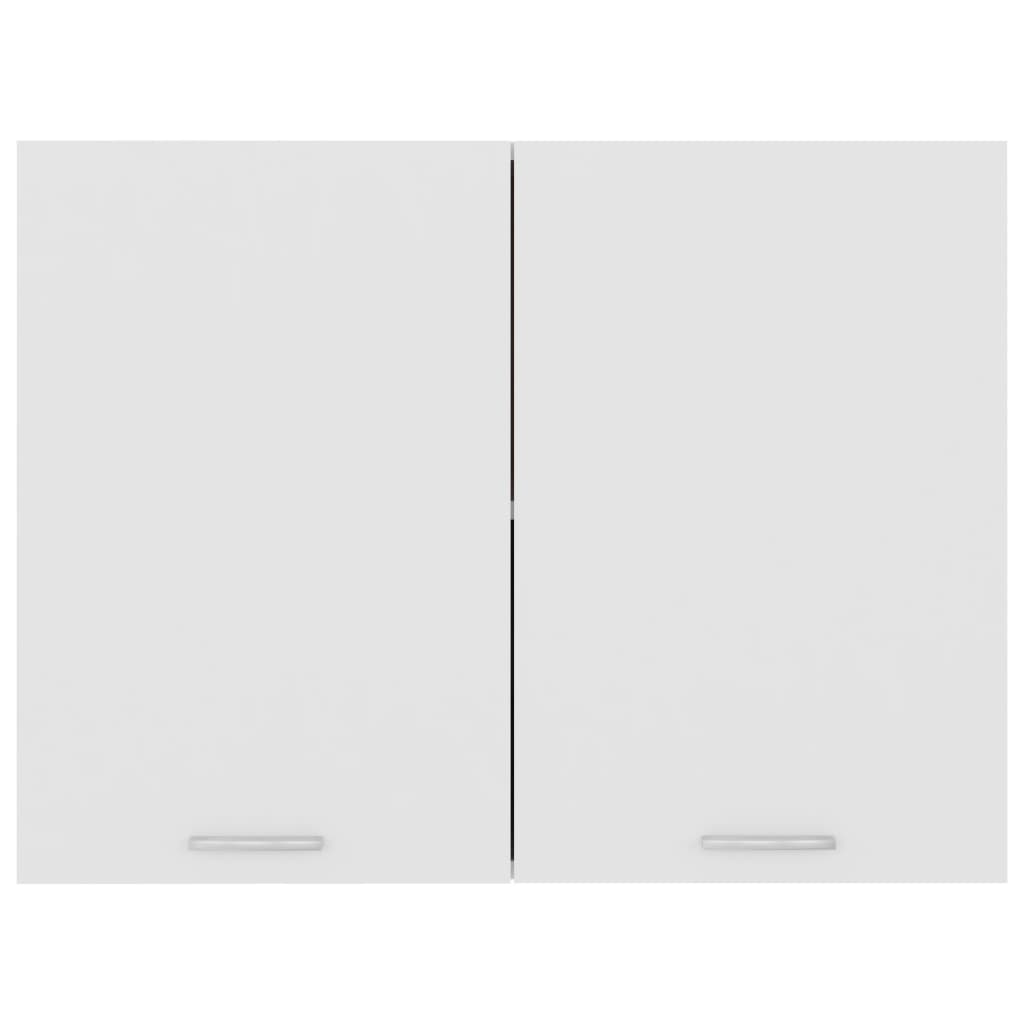 Mobile Pensile “Lyon” Bianco 80x31x60 cm in Legno Multistrato 801276