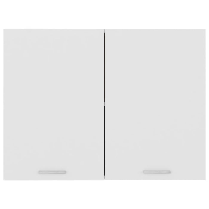Mobile Pensile “Lyon” Bianco 80x31x60 cm in Legno Multistrato 801276