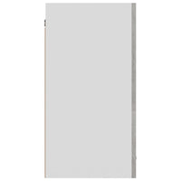 Mobile Pensile Grigio Cemento 80x31x60 cm in Legno Multistrato 801280