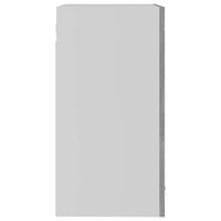 Armadio Sospeso con Vetro Grigio Cemento 40x31x60 cm Truciolato cod mxl 63033