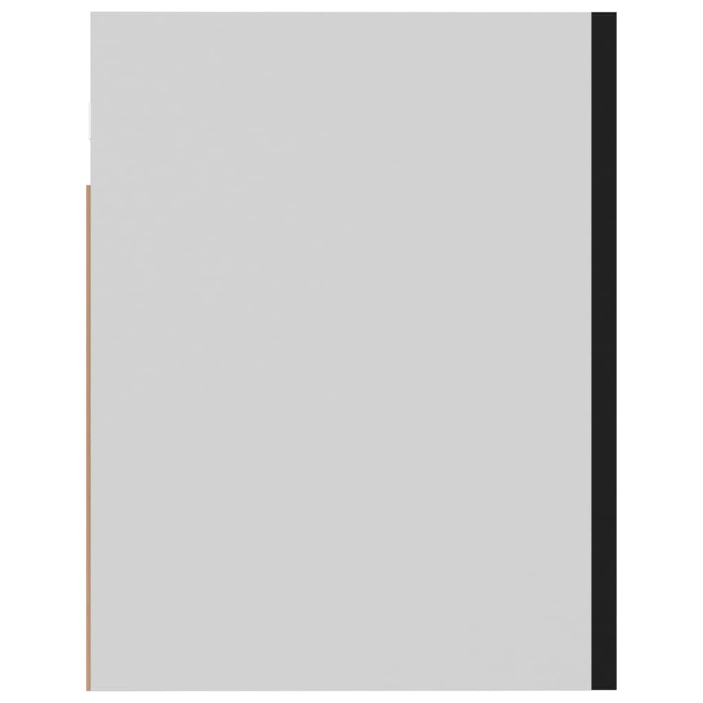 Mobile Pensile “Lyon” Nero 60x31x40 cm in Legno Multistrato 802514