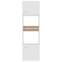 Armadio per Microonde “Lyon” Bianco 60x57x207 cm 802546