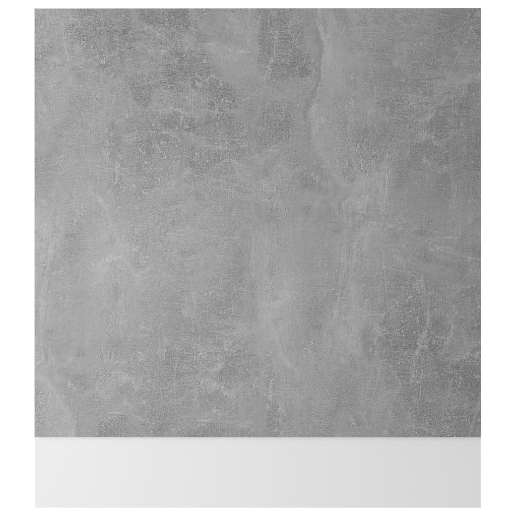 Pannello Lavastoviglie “Lyon” Grigio Cemento 59,5x3x67 cm 802566