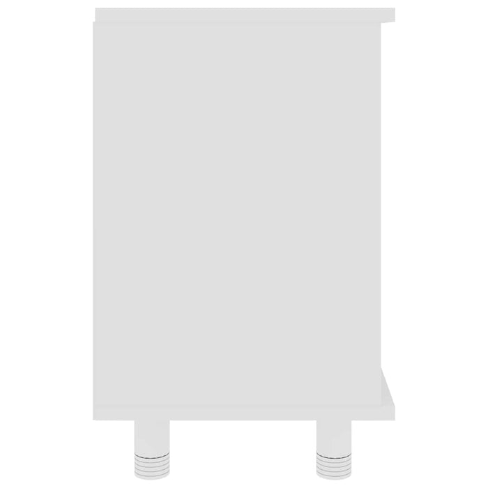 Armadio da Bagno Bianco 60x32x53,5 cm in Truciolato cod mxl 12297