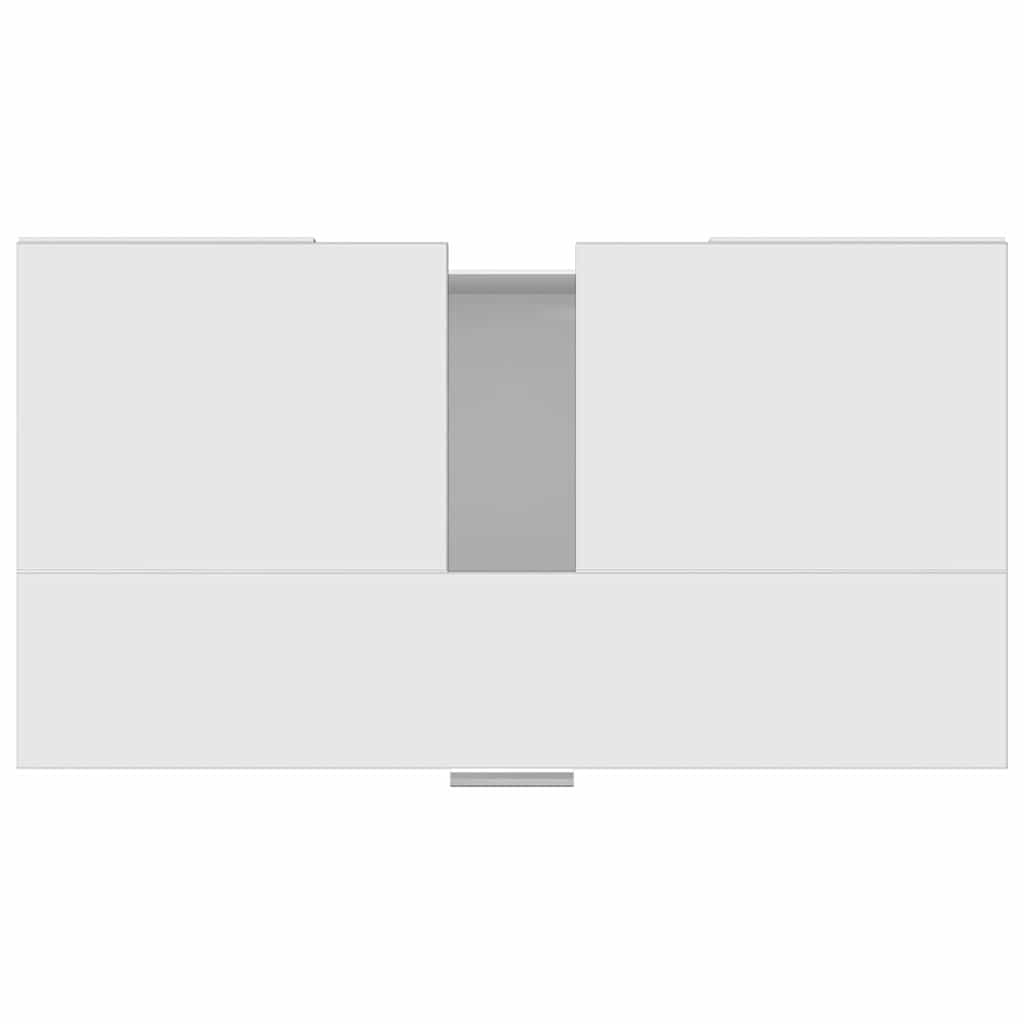 Armadio da Bagno Bianco 60x32x53,5 cm in Truciolato cod mxl 12297