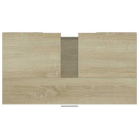 Mobile da Bagno Rovere Sonoma 60x32x53,5cm in Legno Multistrato 802636