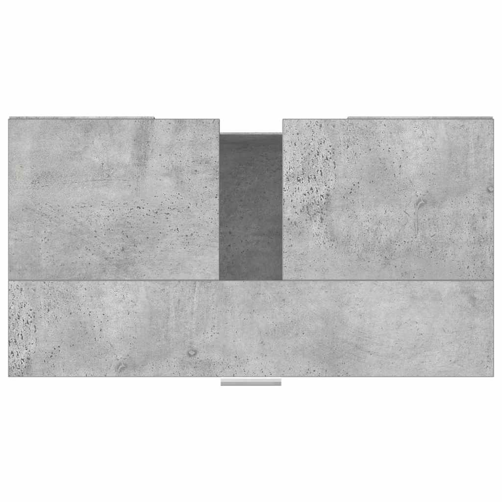 Mobile da Bagno Grigio Cemento 60x32x53,5 cm Legno Multistrato 802637