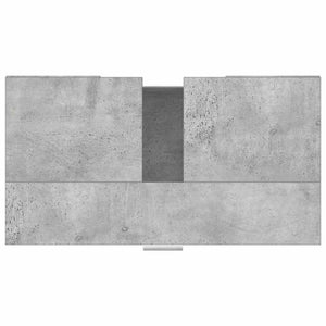 Mobile da Bagno Grigio Cemento 60x32x53,5 cm Legno Multistrato 802637