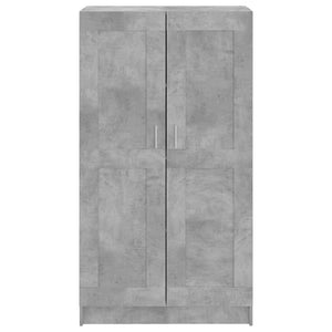 Libreria Grigio Cemento 82,5x30,5x150 cm in Legno Multistrato 802727