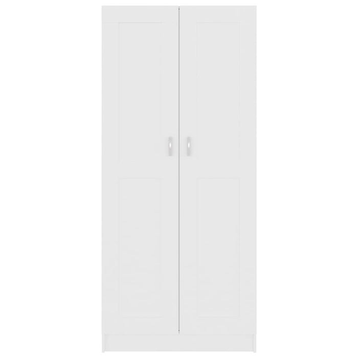 Libreria Bianca 82,5x30,5x185,5 cm in Legno Multistrato 802732