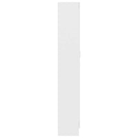 Libreria Bianca 82,5x30,5x185,5 cm in Legno Multistrato 802732