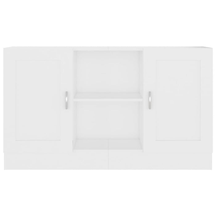 Credenza Bianca 120x30,5x70 cm in Legno Multistrato cod mxl 14135