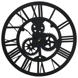 Orologio da Parete Nero 30 cm Acrilico 325168