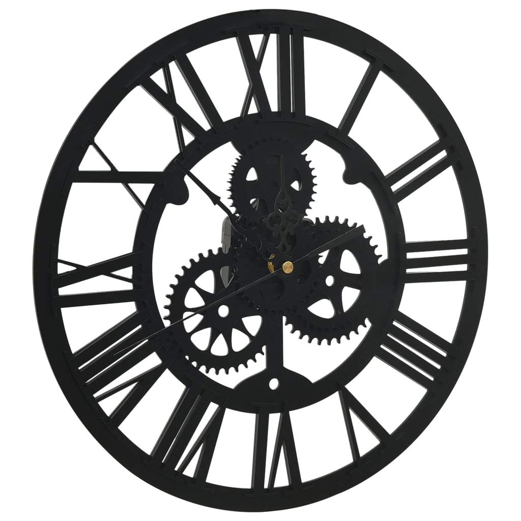 Orologio da Parete Nero 30 cm Acrilico 325168