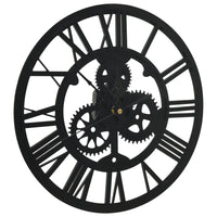 Orologio da Parete Nero 30 cm Acrilico 325168