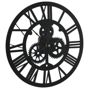 Orologio da Parete Nero 30 cm Acrilico 325168