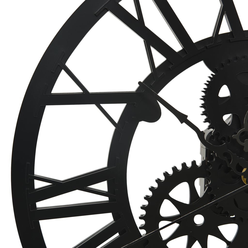 Orologio da Parete Nero 30 cm Acrilico 325168
