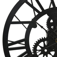 Orologio da Parete Nero 30 cm Acrilico 325168