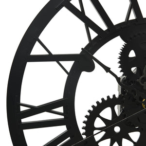 Orologio da Parete Nero 30 cm Acrilico 325168