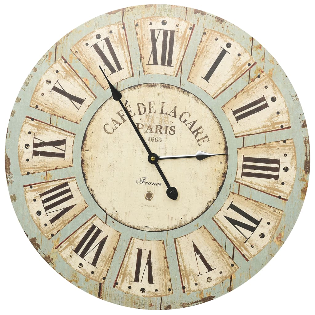 Orologio da Parete Multicolore 60 cm in MDF 325183