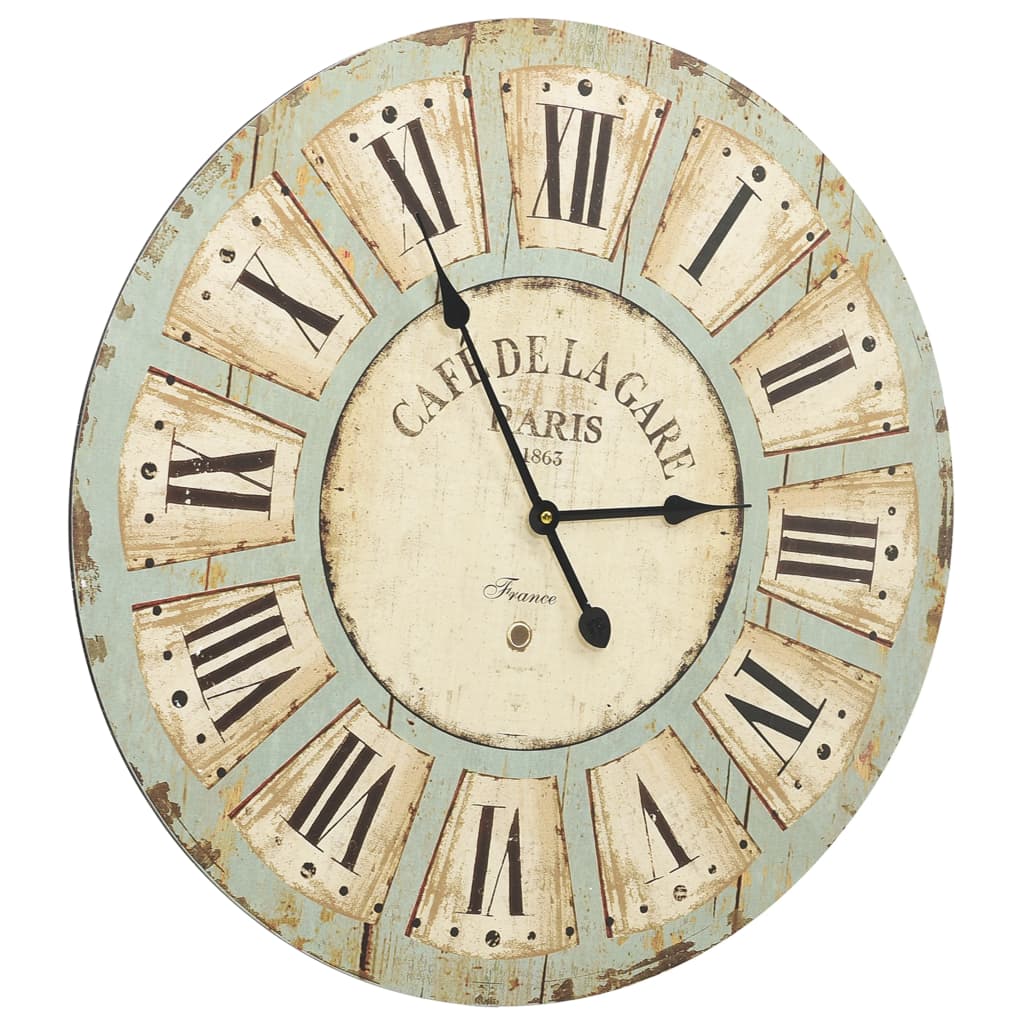 Orologio da Parete Multicolore 60 cm in MDF 325183