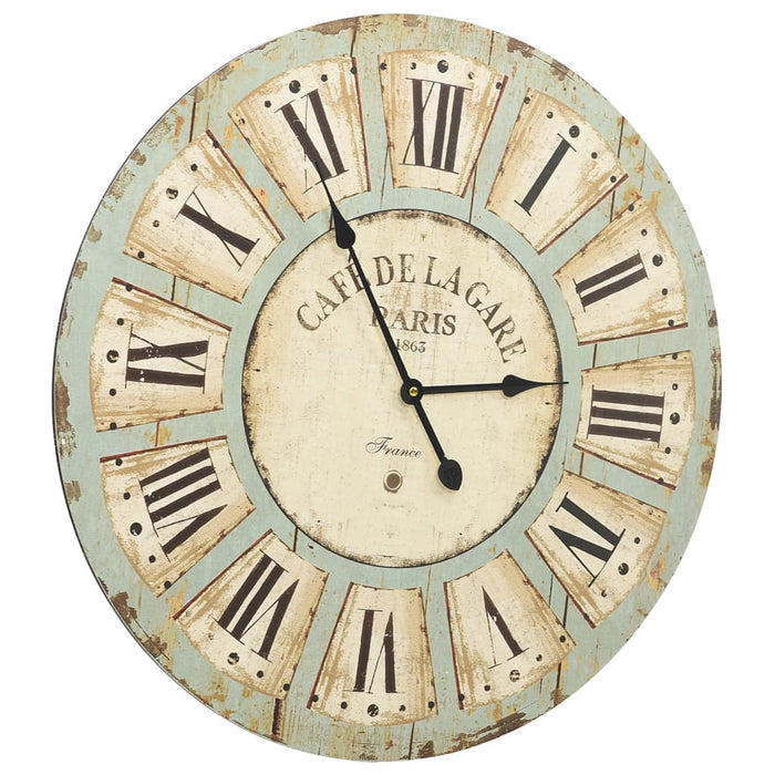 Orologio da Parete Multicolore 60 cm in MDF 325183