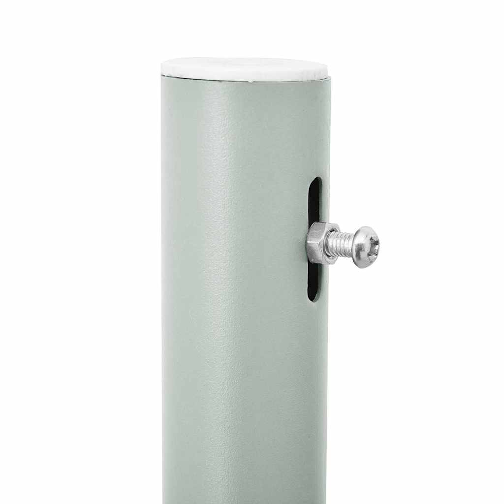 Tenda Laterale Retrattile per Patio 140x600 cm Grigio 313373