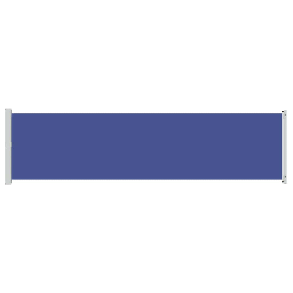 Tenda Laterale Retrattile per Patio 600x160 cm Blu 313377
