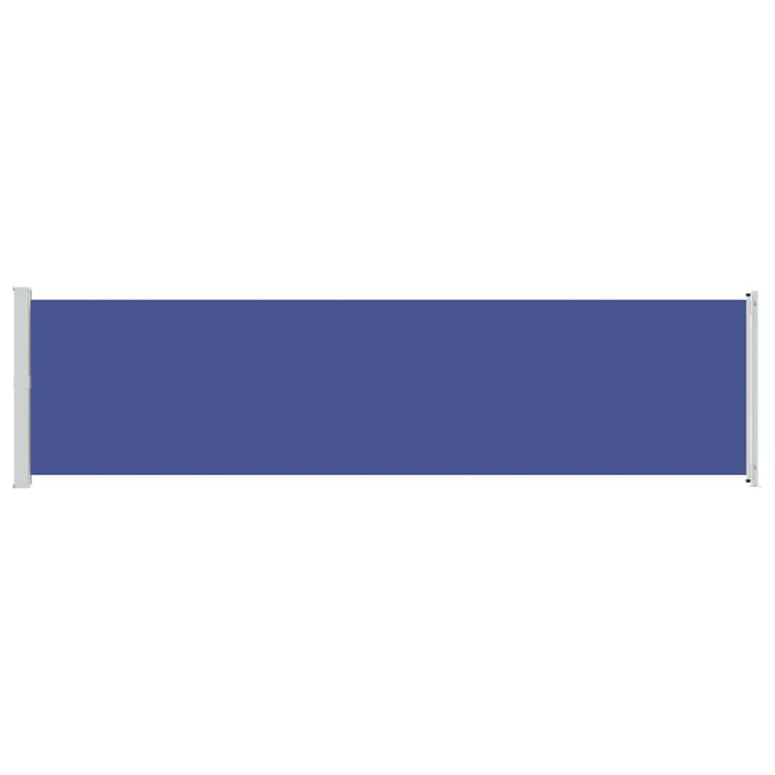 Tenda Laterale Retrattile per Patio 600x160 cm Blu 313377