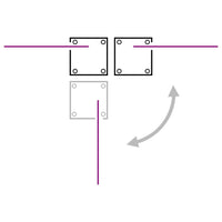 Tenda Laterale Retrattile per Patio 140x1200 cm Nera 313387