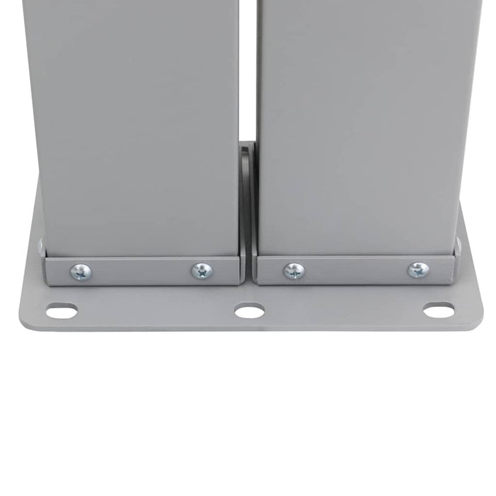 Tenda Laterale Retrattile per Patio 140x1200 cm Marrone 313390